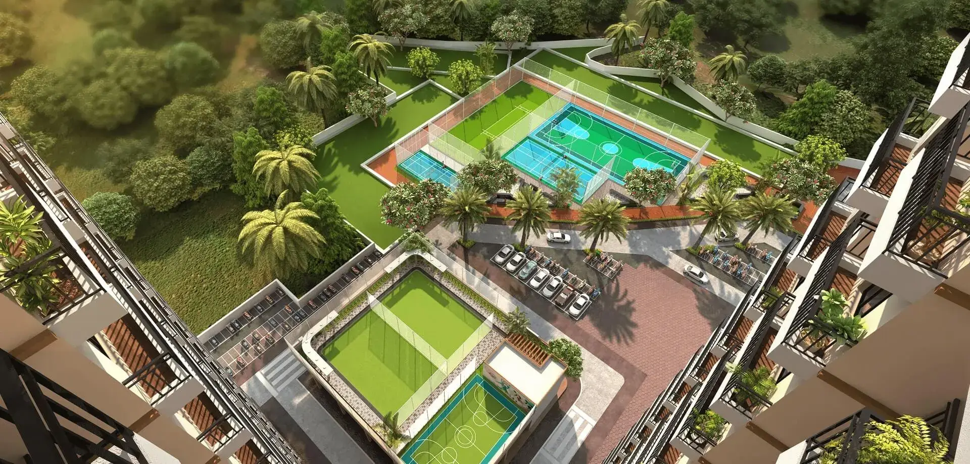 Suraksha Smart City - Township with amenities