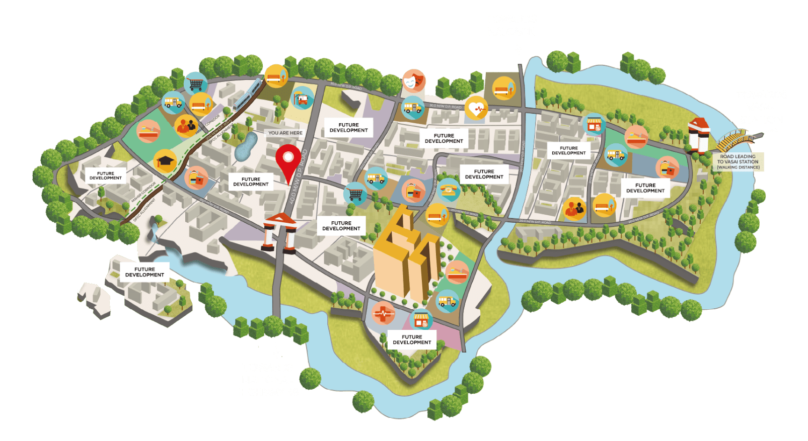 Suraksha Smart City - Master layout