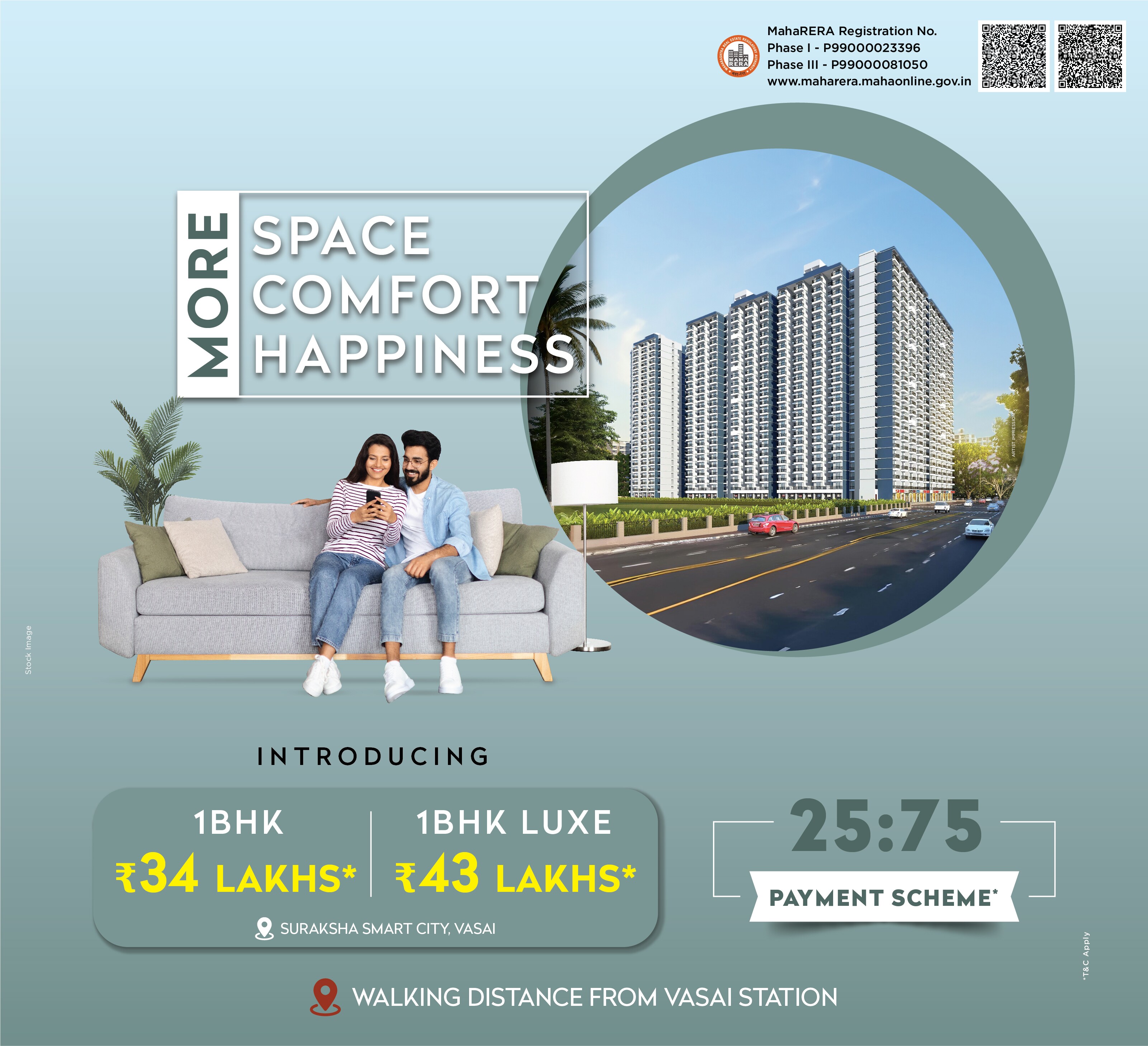 Suraksha Smart City - Premium Township in Vasai